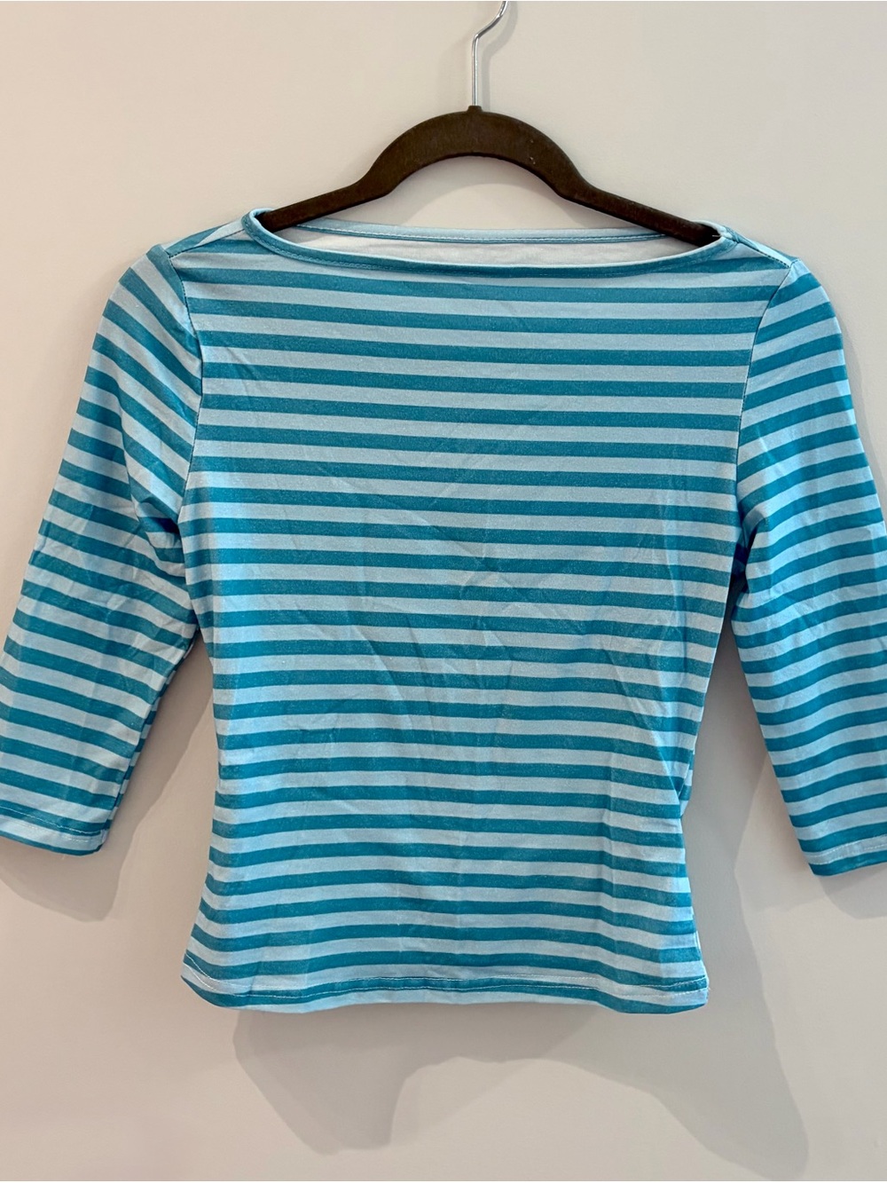 Striped 3/4 Sleeve Tshirt